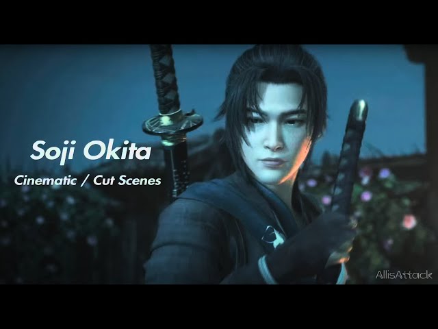 Rise of the Ronin - All Soji Okita Cinematic / Romance / Cut Scenes