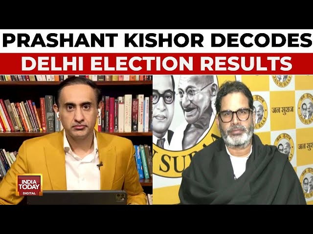 Prashant Kishor Exclusive On BJP's Delhi Victory, Its Impact On Bihar Politics & Kejriwal's Downfall