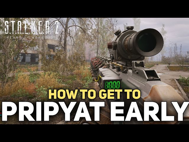 How To Get The BEST GEAR From The Start Of The Game (REACH PRIPYAT EARLY) Stalker 2