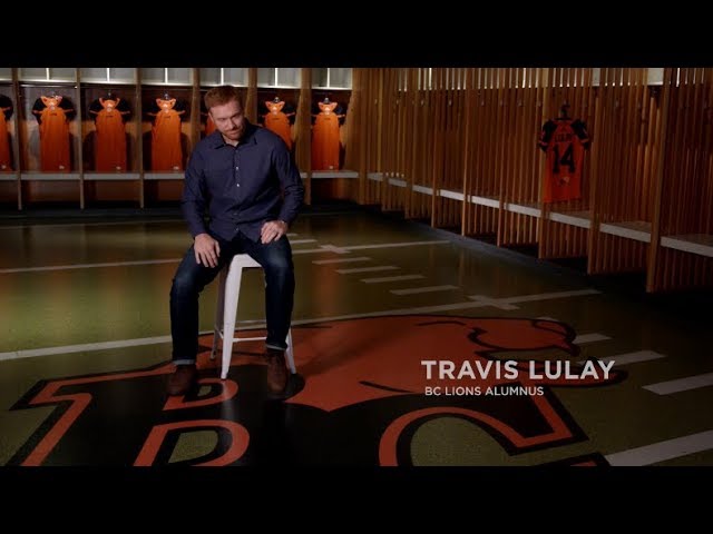 Travis Lulay from the BC Lions discusses men’s mental health and substance use