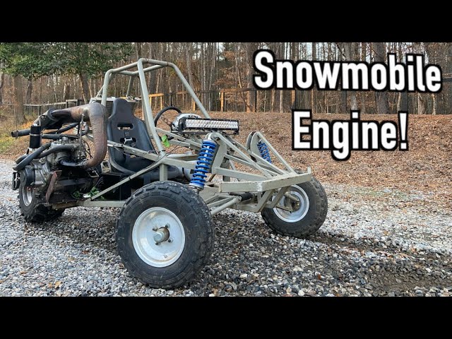 Snowmobile Go Kart Drives!