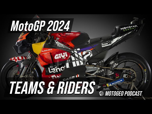 MotoGP Riders and Teams 2024 / Racing Ramble / @motogeo