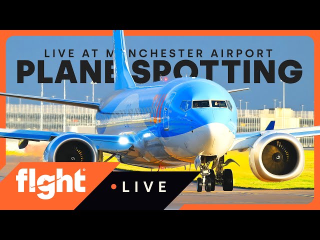 ♦️ LIVE Manchester Airport Plane Spotting - 16/01/25