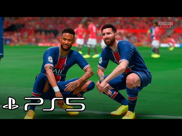 FIFA 22 PS5 DIVISON 1 ONLINE 2vs2 4K PARIS SG - MANCHESTER UTD (part 26)