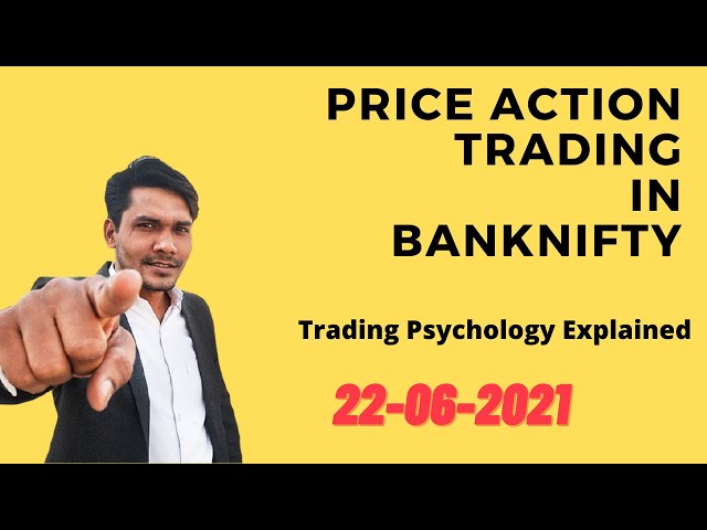 Price Action Trading in Bank Nifty | 22/06/2021 | Trading Hunk