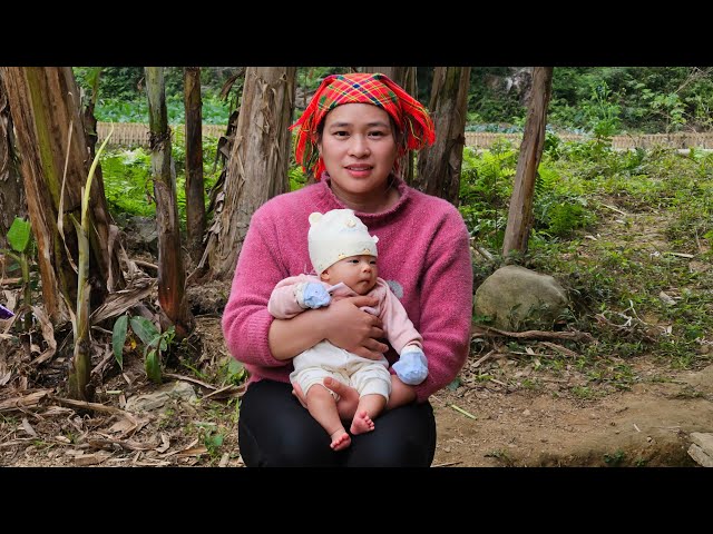 Cut Baby's Hair: Cut Nails & Take Care of Babies On The Farm | Lý Thị Ca