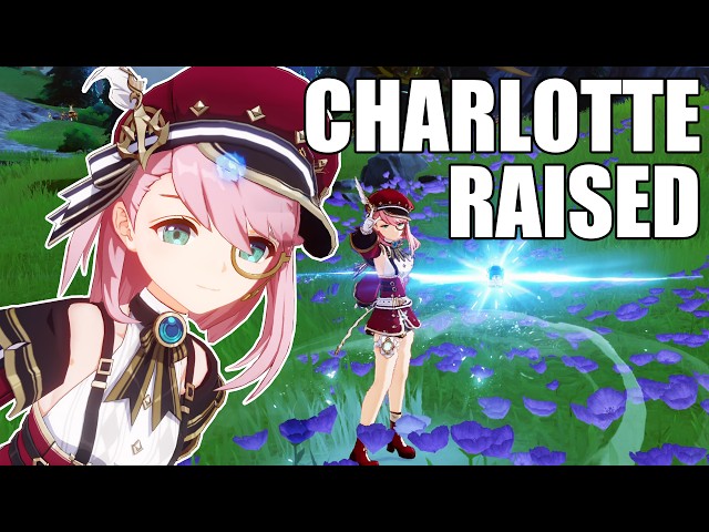 CHARLOTTE RAISED! Healer or DPS? (Genshin Impact)