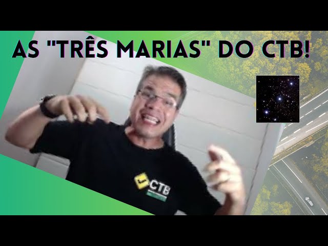 Conheça as "Três Marias" do CTB!