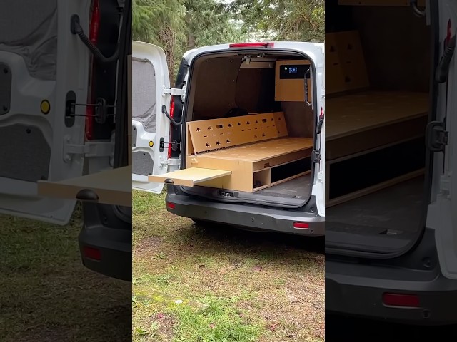 Transforming Campervan Furniture That Will Blow Your Mind! 🤯 #vanlife #conversionvan #nomadiclife