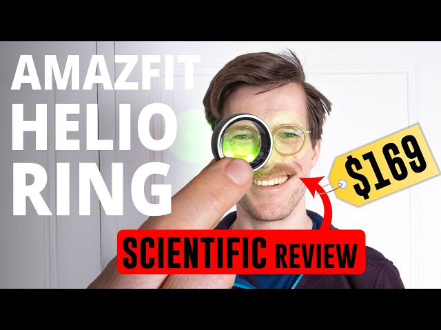 Amazfit Helio Ring: Cheap & No Subscription! (Scientific Review)