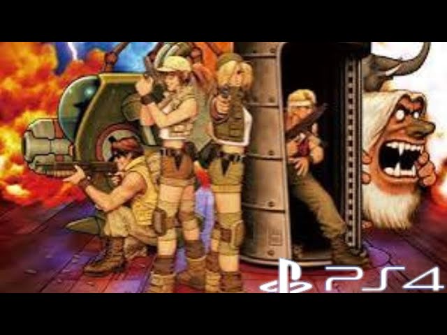 Metal Slug 3 (PS4 Pro) Tempo do Jogo dos Chefões (Chefes) (Level 8) (Death 4K)