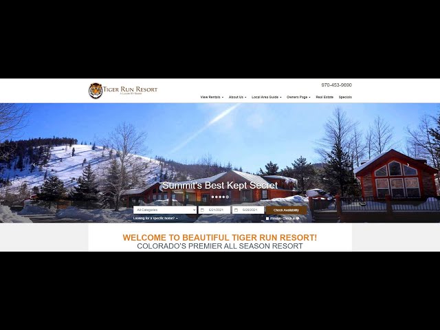 Tiger Run Resort Breckenridge, Colorado RV / Cabin FooFooNDumps