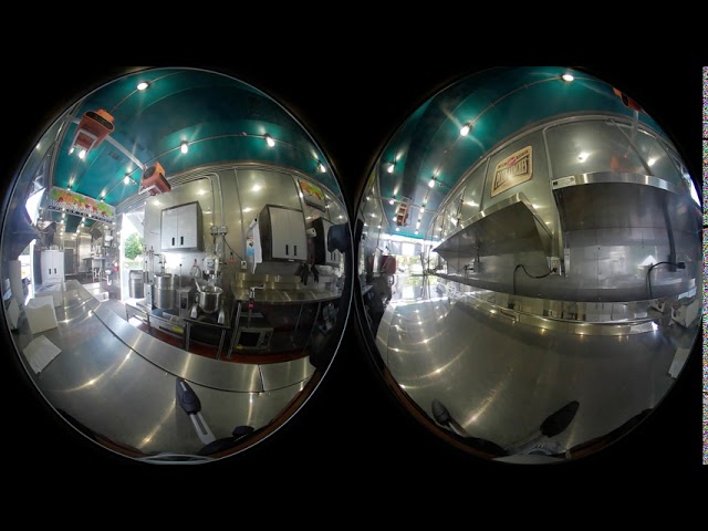 A 360-View Inside of  our Mobile Catering Trailer