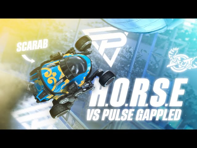 J'affronte Pulse Gappled dans un H.O.R.S.E à la Scarab ! | Rocket League