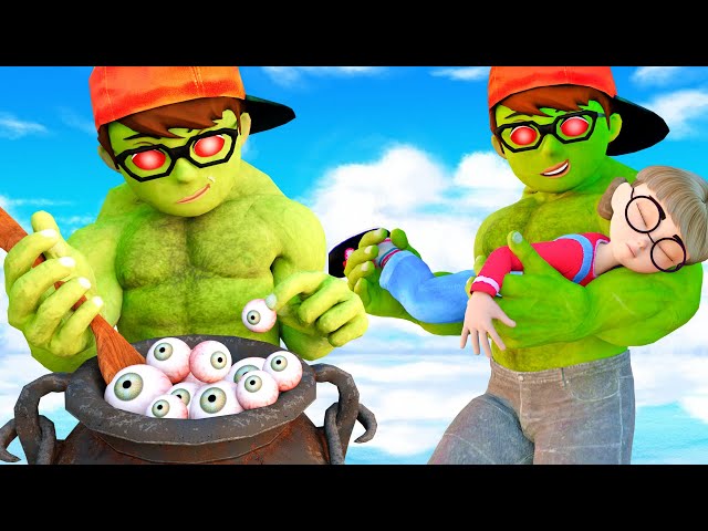 Can You Survive the Zombie Outbreak with NickHulk? - Scary Teacher 3D All of Us Are Dead