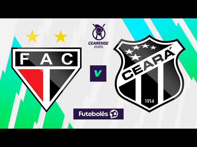 FERROVIÁRIO X CEARÁ | 2º RODADA DO CAMPEONATO CEARENSE | AO VIVO | 26/01/25