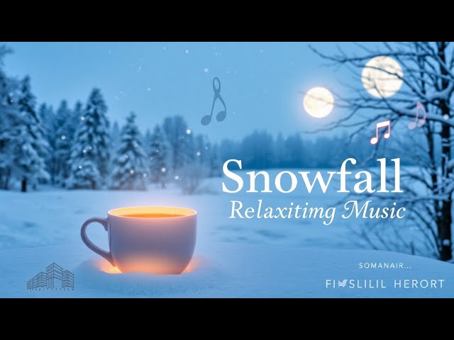 First Snowfall ❄ The First Moments of Winter I Relaxing Music for Relax,Chill,Study ☕ Enjoy Coffee