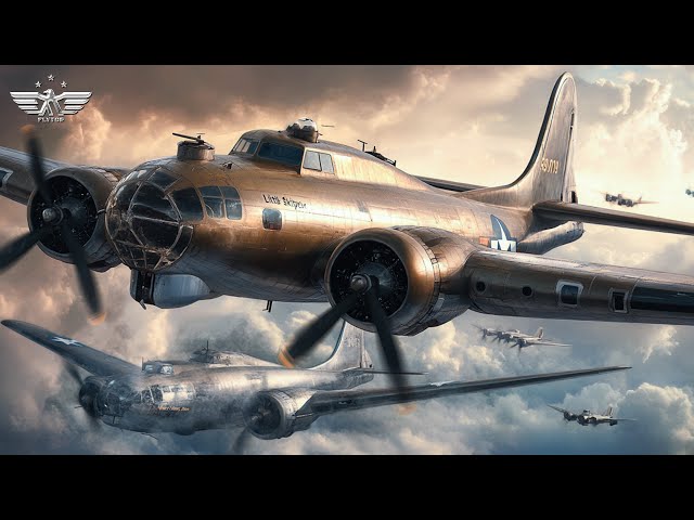 When Two B-17 Bombers Became One Above Germany | History Stories | FLY TOP