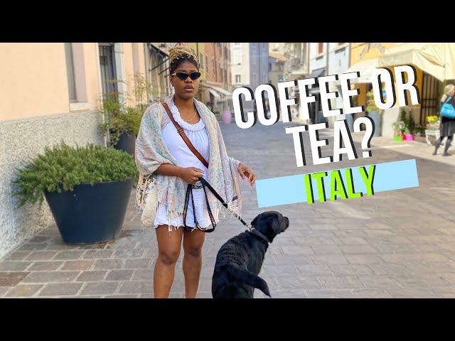 Italy- Searching for coffee- Hanging out with friends