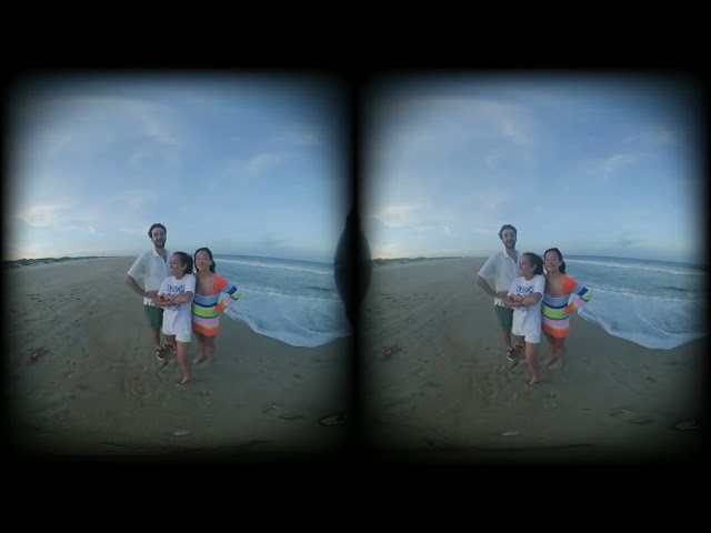 [VR180] Family Beach Video (Avon, NC)