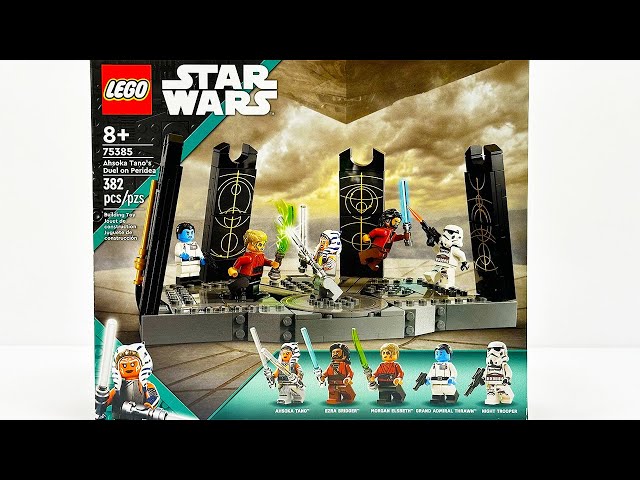 LEGO Star Wars Ahsoka Tano's Duel on Peridea (75385) Review!