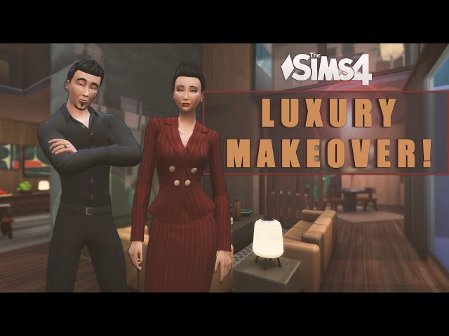 Feng Family Makeover! Luxury APARTMENT Transformation 🌃 | The SIMS 4 Stop Motion \ CAS