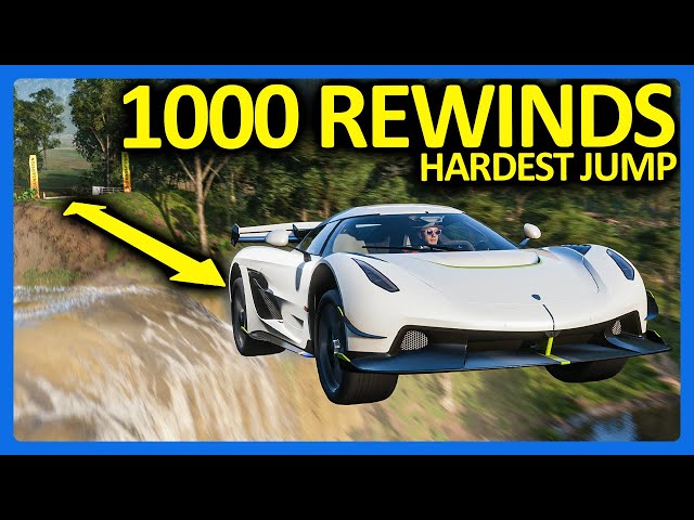 Forza Horizon 5 : I Rewinded Over 1000 Times To Complete This Jump!!