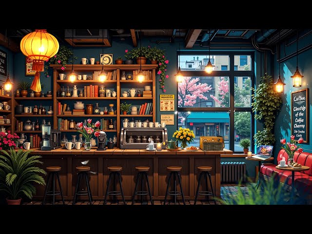 Warm Café Vibes 🎶 | Ghibli Lo-fi Hip Hop for Work, Study & Healing ☕ | Smooth Chillhop Playlist