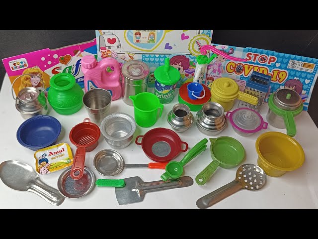 Play with Amazing mini kitchen set @MINI CLAY |@Dolliyon