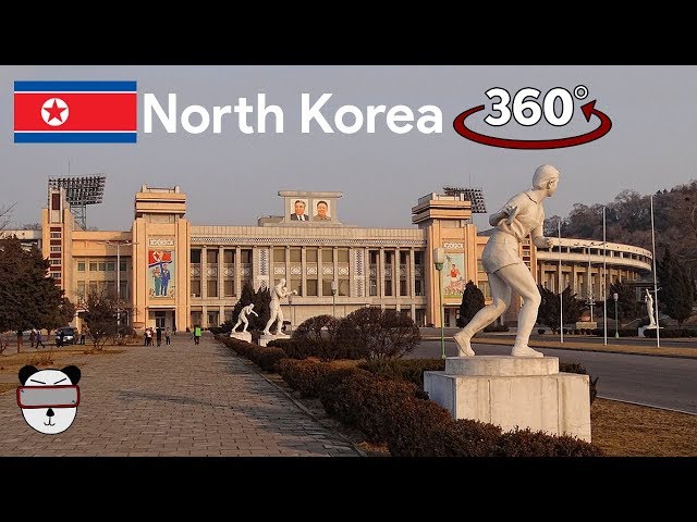 🇰🇵 360° Inside North Korea: Kim Il-Sung Stadium | Pyongyang, North Korea