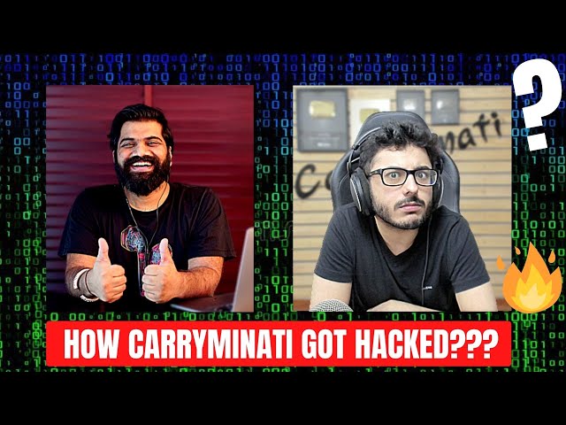 How CarryMinati Got Hacked🔥🔥🔥