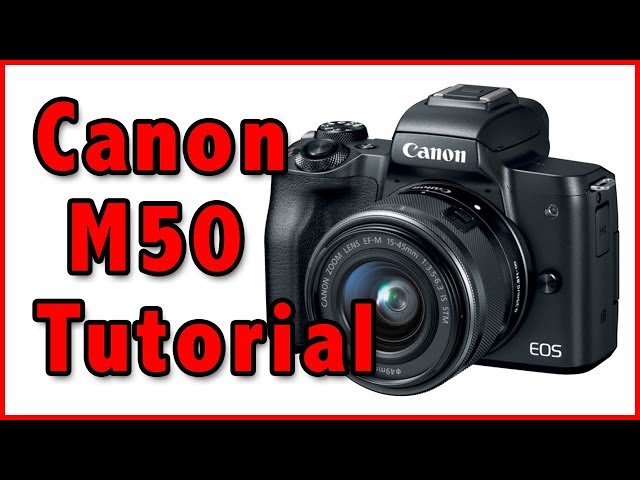 Canon M50 Full Tutorial Training Overview