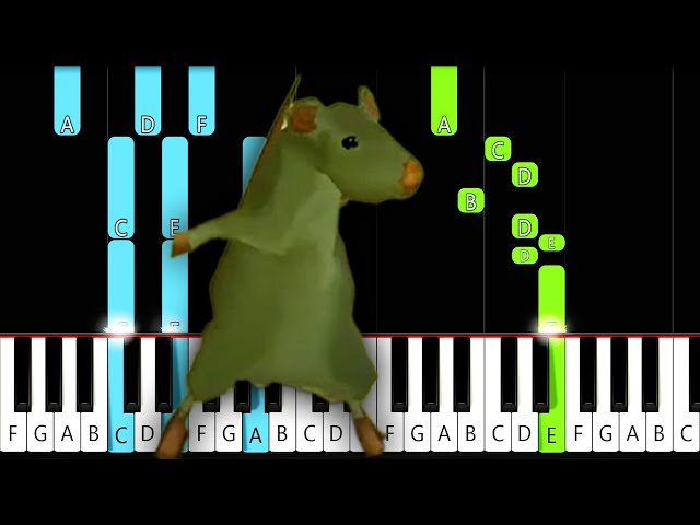 Dancing Rat Meme - Piano Tutorial