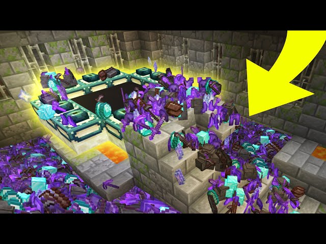 Minecraft, but OP Loot Spawns EVERY SECOND!