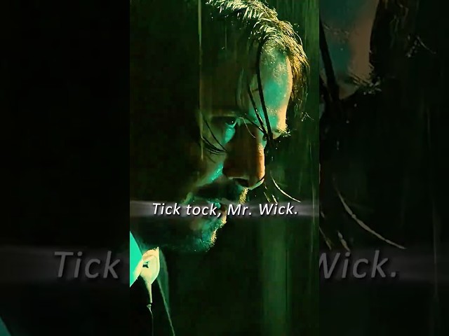 "John Wick, Communicado." #shorts #movie #viralvideo