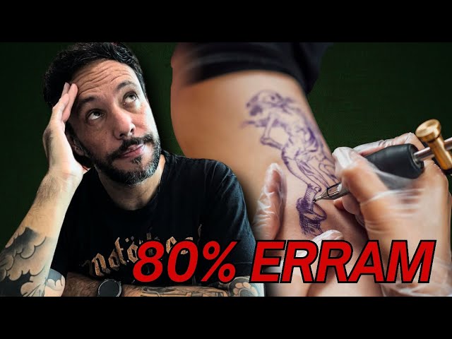 TOP 5 ESTRATÉGIAS PARA VOCÊ NÃO ERRAR NA SUA PRIMEIRA TATUAGEM EM PELE HUMANA