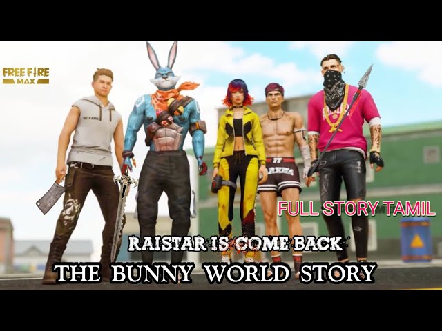 THE BUNNY WORLD STORY |தமிழ்| P-1|🔰#freefire#mugiff#ttf#raistar#annachigaming#story#warloop#shorts