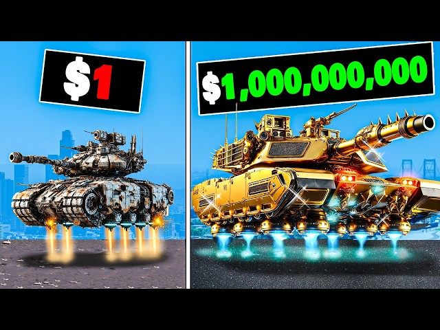 $1 to $1,000,000,000 Flying Tank in GTA 5