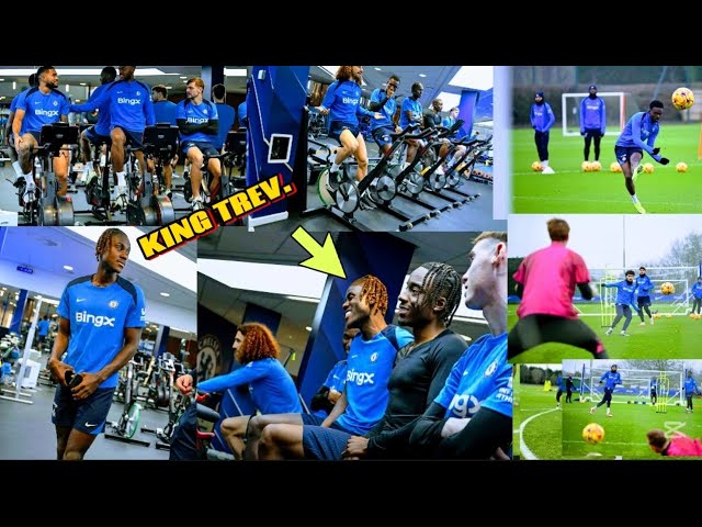 KING👑 treatment for CHALOBOAH at Cobham training as Chelsea players Rest & Recover ahead of MANCITY🔥