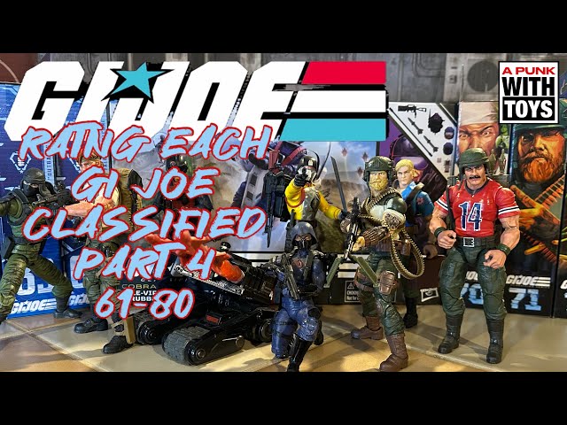 GI Joe Classified Rating’s Part 4: #61-80