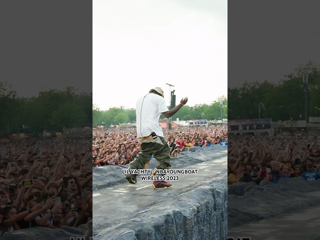 Lil Yachty on the Main Stage 🔥 #wirelessfestival #wirelessfest #wireless #lilyachty #nbayoungboy