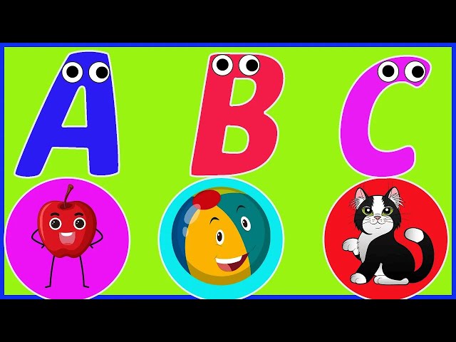 ABC Learning Videos | Vocabulary Words ABC | Fun Learning Videos For 4 Year Olds | BairnPedia