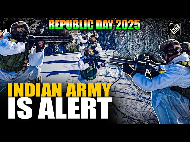 J&K: Indian Army heightened security along LoC in Baramulla ahead of Republic Day