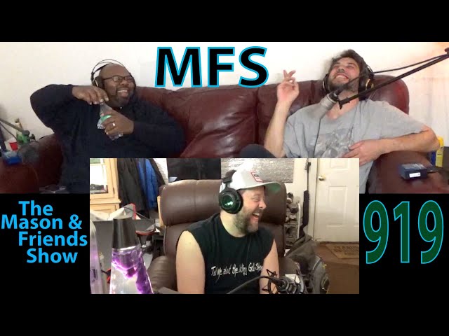 The Mason and Friends Show.  Episode 919.  DC crash. Alien Safari. Mike's Bad Parking misadventures