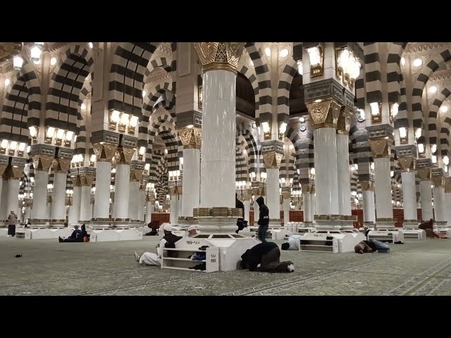 LOKASI DALAM MASJID NABAWI KOTA MADINAH