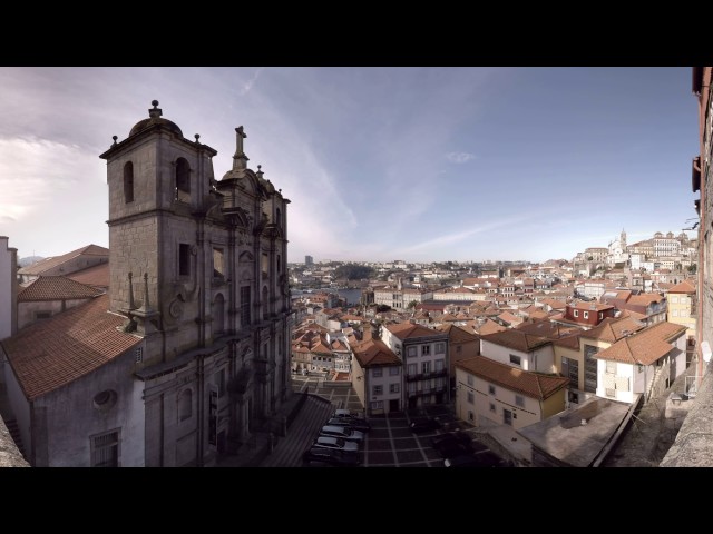 360 video: Igreja dos Grilos, Porto, Portugal