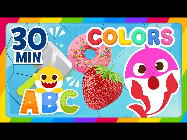 🎨 Learn Colors & ABC with Baby Shark | +Compilation | ABC Songs for Kids | Colors Songs for Children