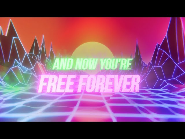 LAU & POPCORN KID - Free Forever (Lyric Video)