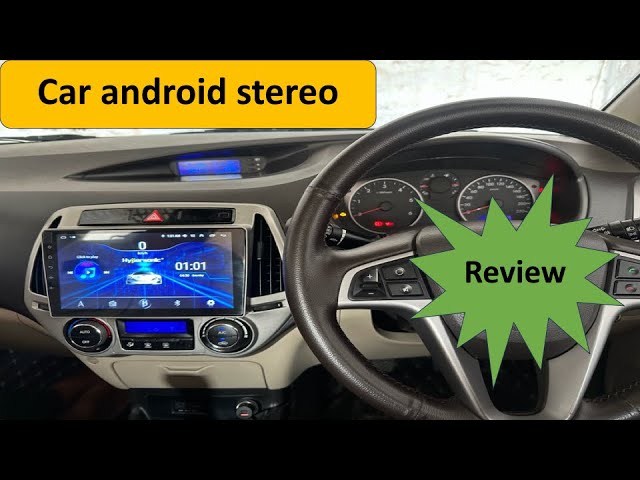 Car android stereo + Apple CarPlay , YouTube …. | Fitting and review | unboxing & Information