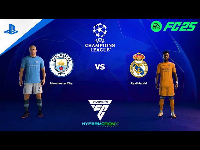 EA Sports FC 25 PS4 - Manchester City vs Real Madrid